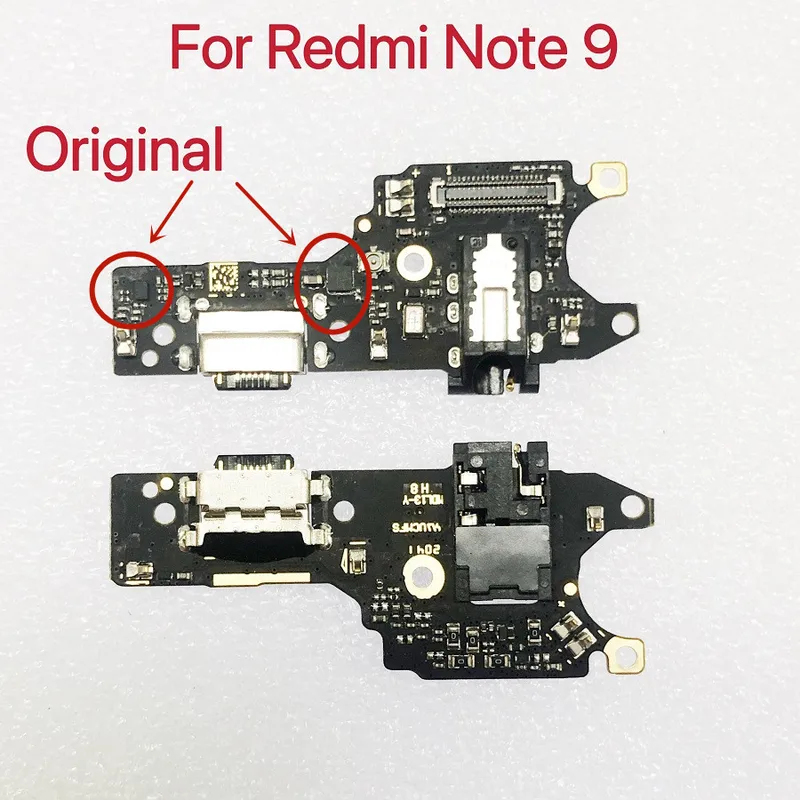Charging Port Flex - USB-oplaadkaart voor Xiaomi Redmi Note 9