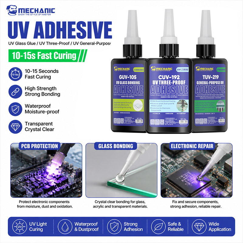 MONTEUR UV Glas Bonding Lijm U - Electronics Repair Company recensie en prijs