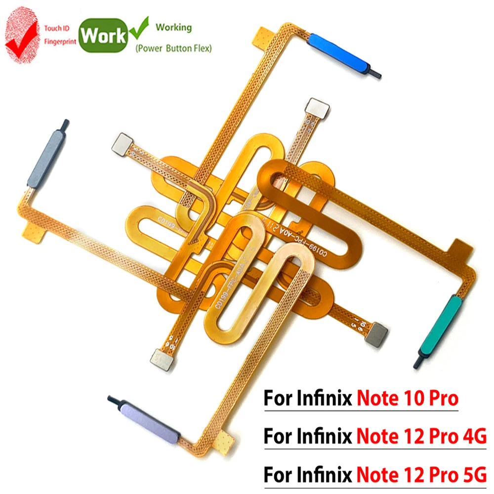 NIEUW Voor infinix Note 10 Pro - Fingerprint Cable Flex recensie en prijs
