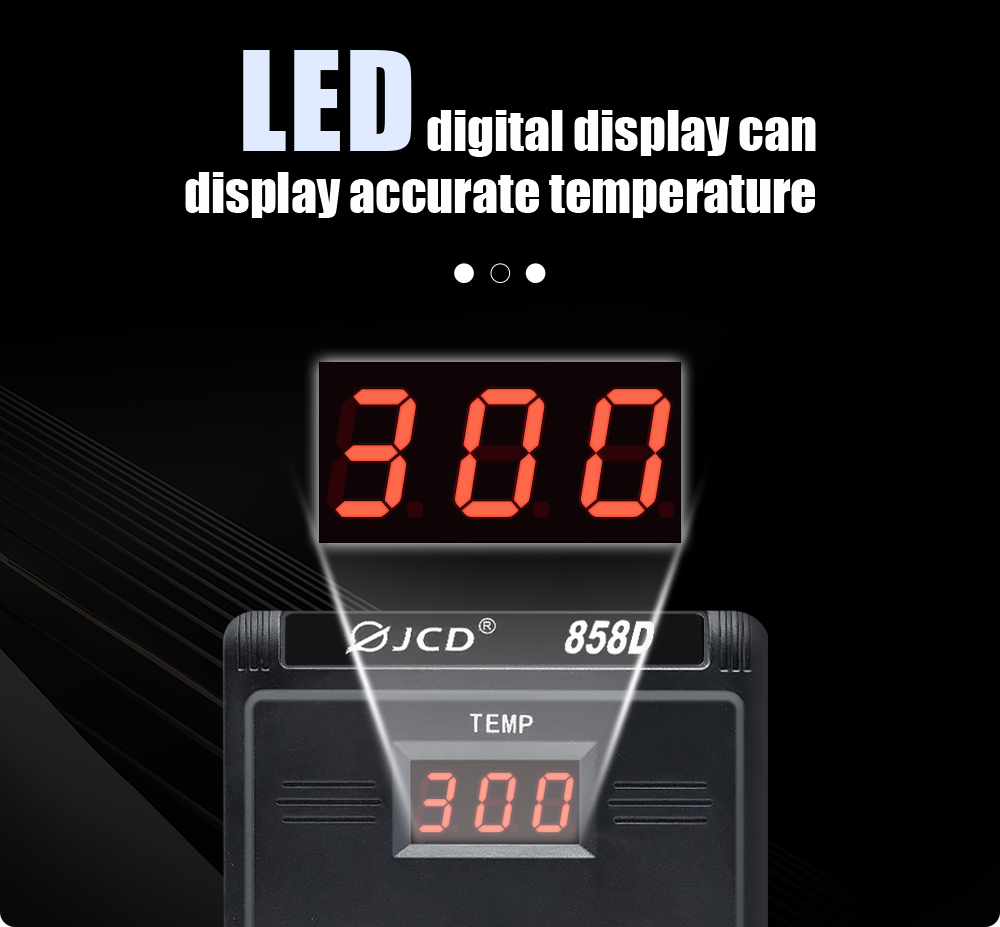 Jcd Heteluchtpistool 858d Bga  - Hot Air Station 858 recensie en prijs
