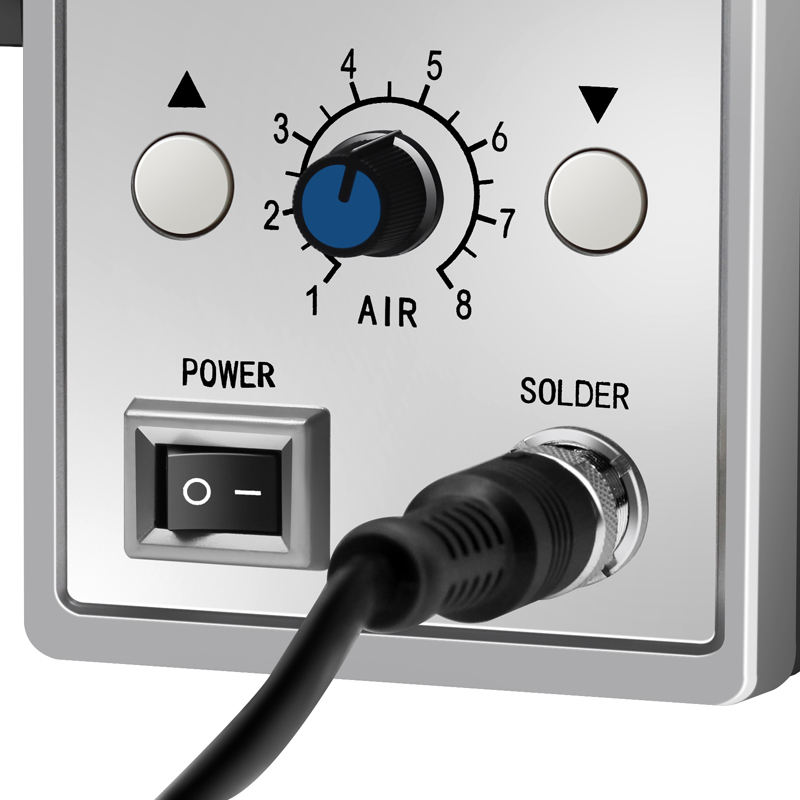 Heteluchtpistool 858D BGA Rewo - Hot Air Station 858 recensie en prijs
